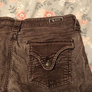 STS whale wide low rise cords size 28